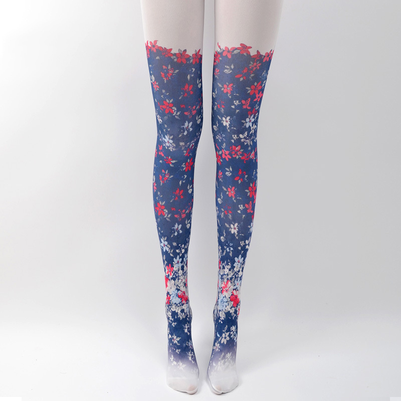 Title 1, Gradient color stockings pantyhose Korean socks