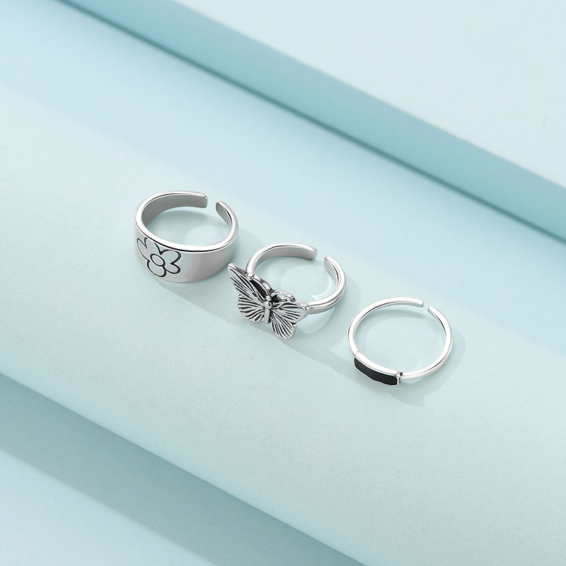 Fashion New Ladies Alloy RingAlloy Ring Set
