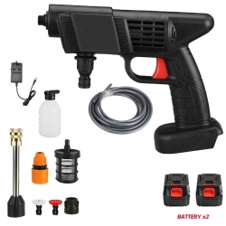 Portable Cordless Car Pressure Washer With Water Jets Powered By 2 Batteries — image 2