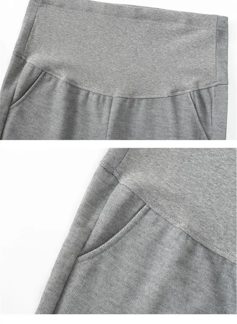 Loose Casual Sports Pants Slimming Zipper Leggings Sweatpants