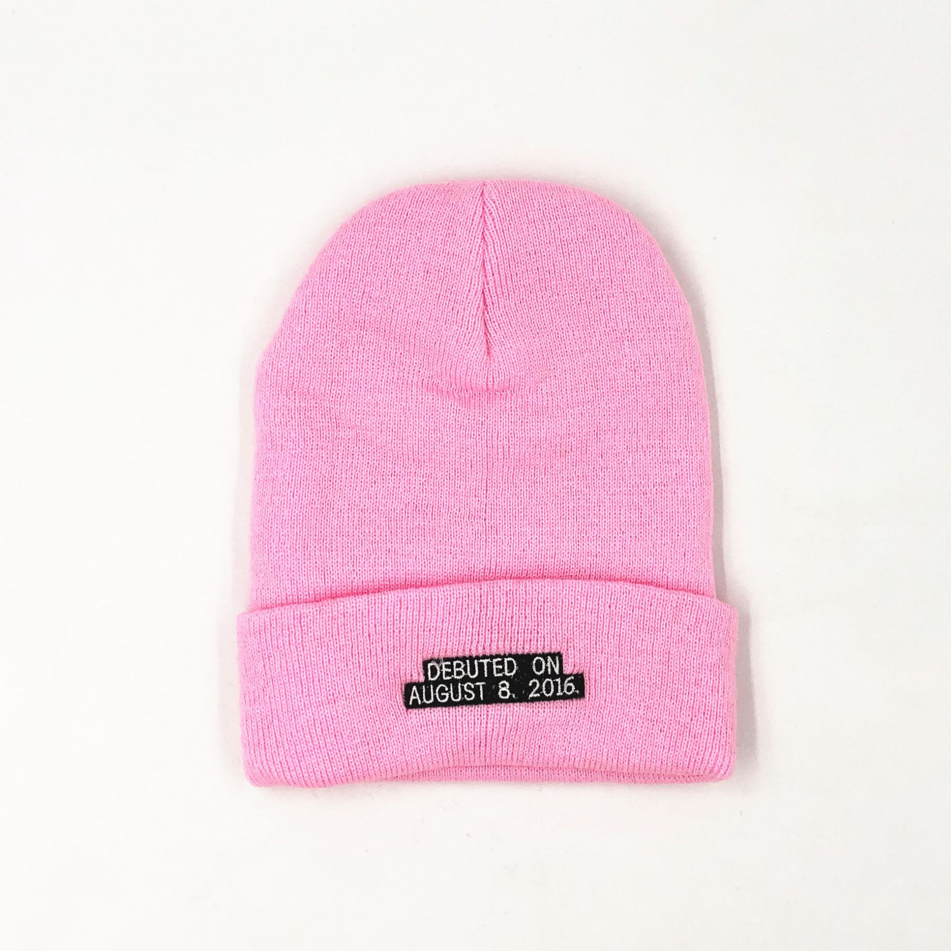 Title 3, Embroidered knitted hat