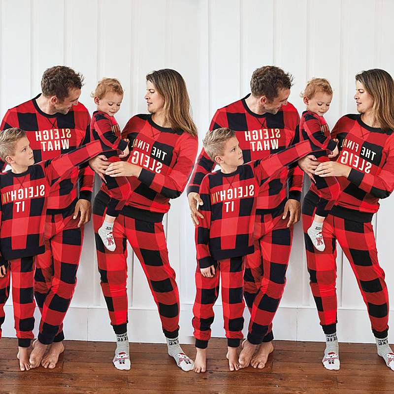 Title 4, Fashion Printed Casual Home Wear Pajamas Set