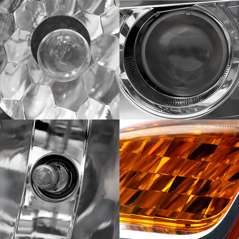 Headlights Compatible With 2022-2024 Kenworth T680 Chrome — foto 2