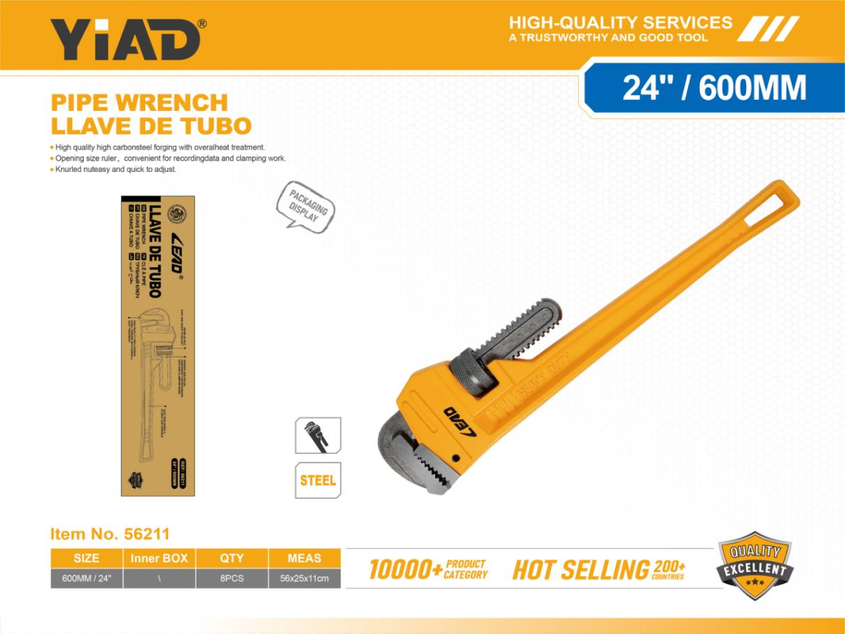 24 600MM Pipe Wrench, Only Supports Self-collection, Please Note That Free Shipping Is For Anti-bidding Price