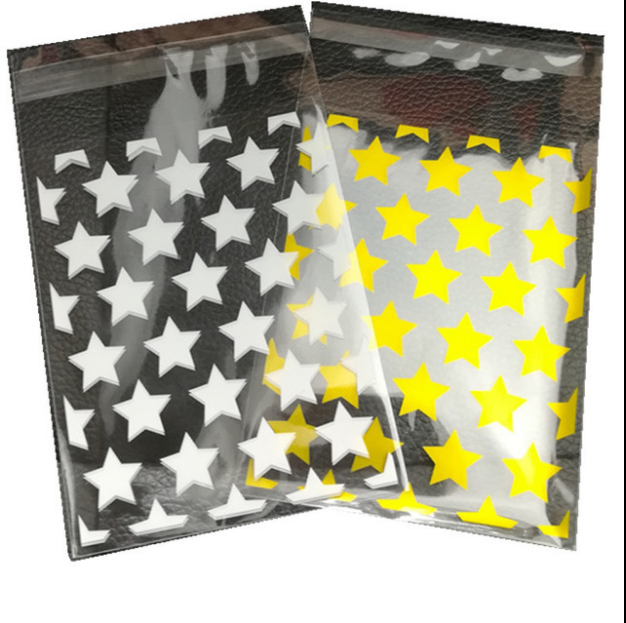 Title 3, Cookies Chocolate Candy Star Packaging Bag