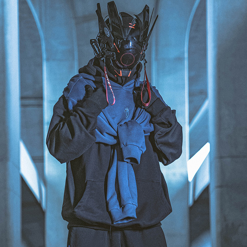 Vintage Fake Two Pieces Loose Casual Trend Couple Top