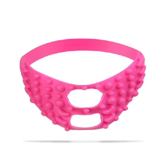 Firming V face With Massage Bandages Lifting Nasolabial Folds Thin Double Chin Mask Pink - Shop at LoveMi