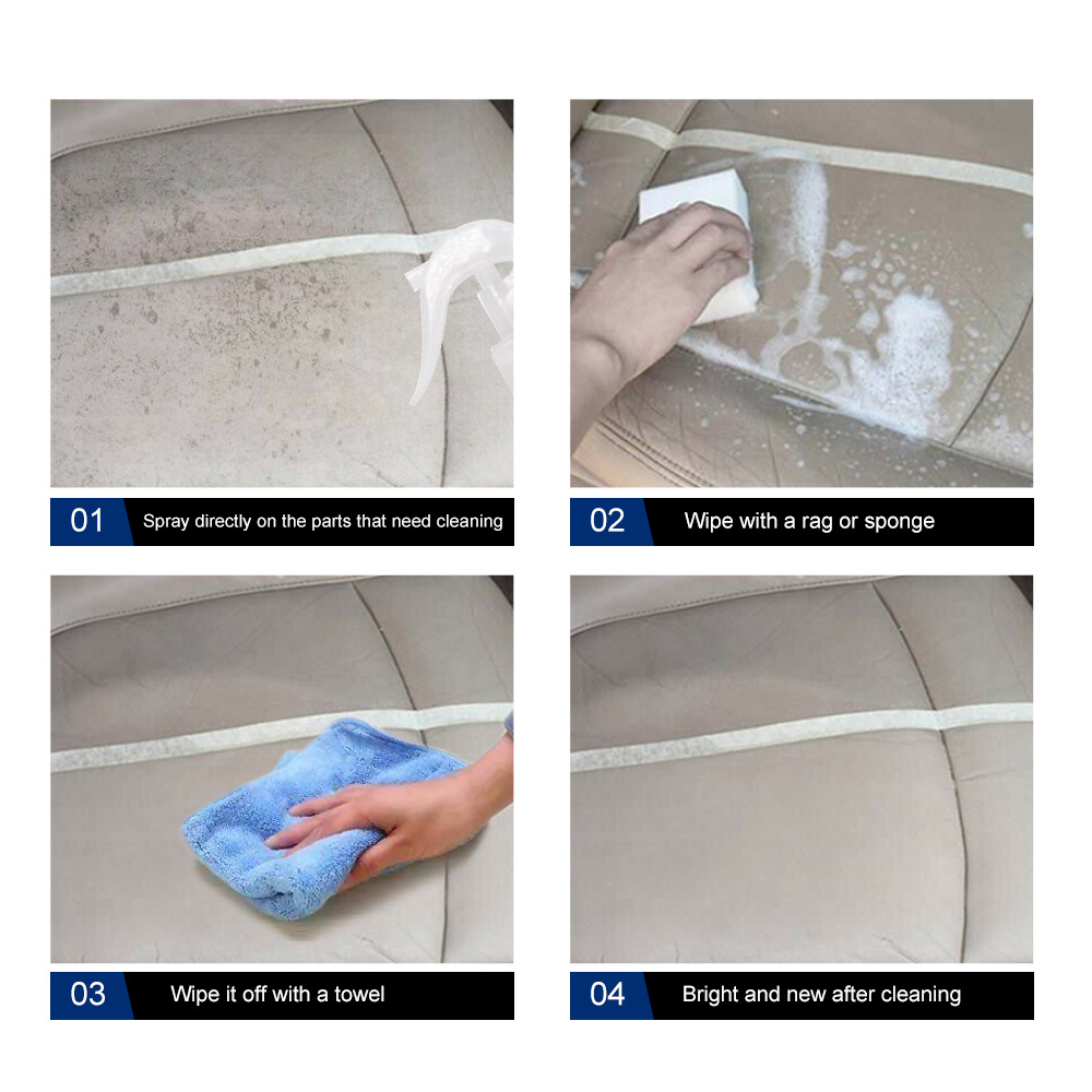 Mousse nettoyante pour sièges et sellerie voiture 6