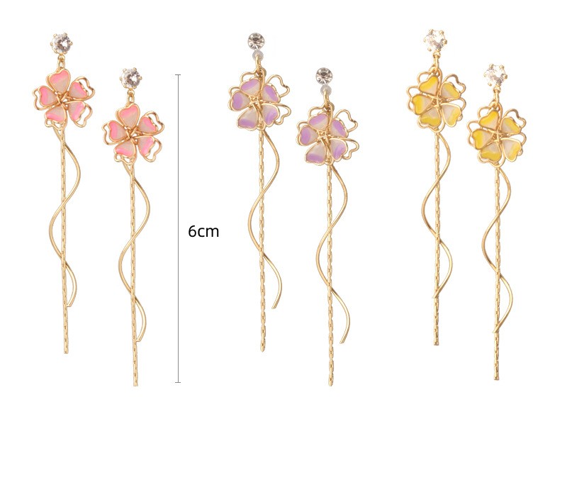 Title 3, Japanese Sakura Fairy Temperament Tassel Spiral...