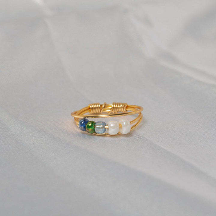 Fashion Micro Rotation Compression Handmade Ring