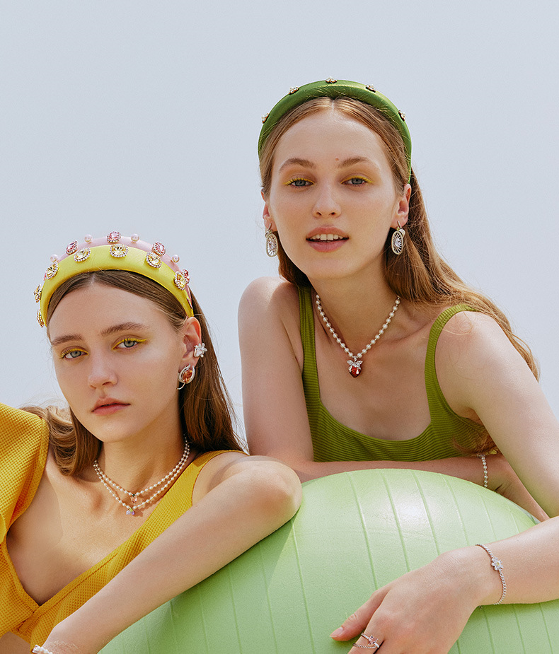 Light Luxury High Sense All-match Kiwi Earrings