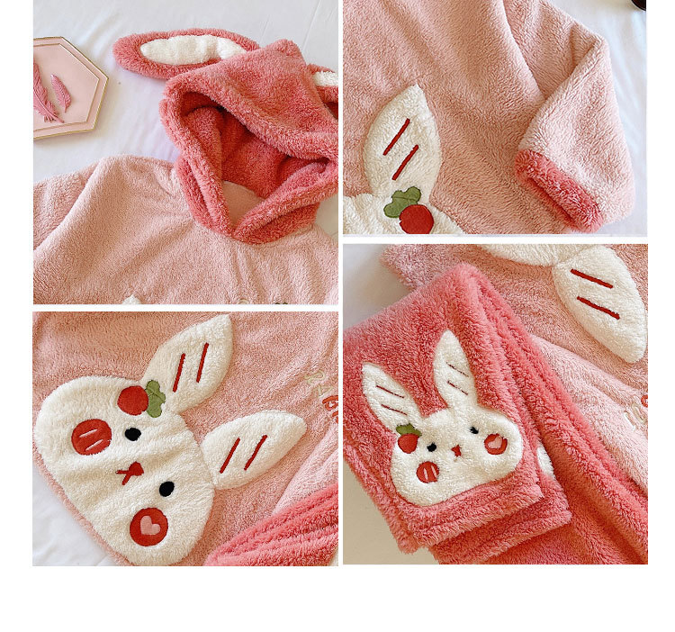 Title 9, Womens Thickened Flannel Pajamas Hooded Lounge...