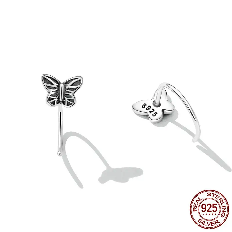 Ladies Fashion Petite Insect Raising Earrings