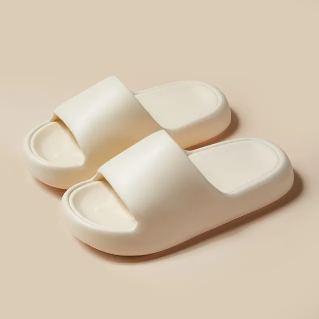 Bread Shoes Home Slippers Non slip Indoor Bathroom Slippers Yellow - Shop at LoveMi