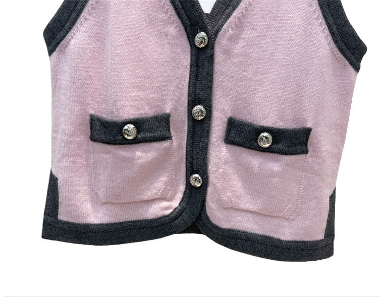 Title 9, Top French Retro Temperament Wool Knitted Cardi...