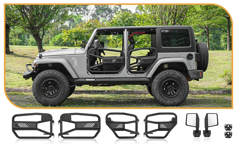 Tubular Doors With Mirror