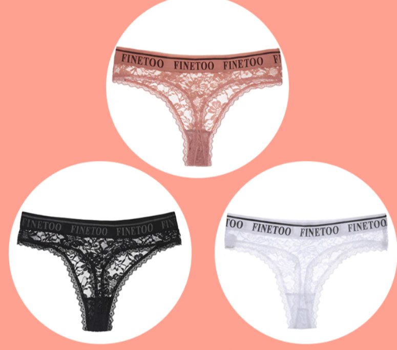 Title 5, String pour femme en dentelle, T-Pants conforta...