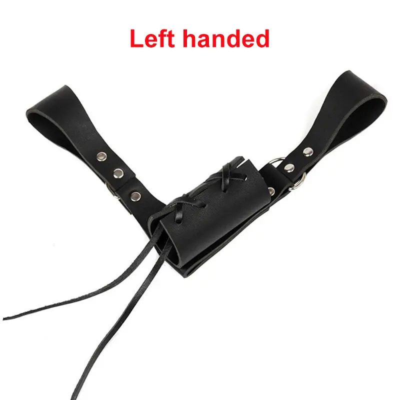 European Medieval Crusader Sword Hanging PU Leather Belt