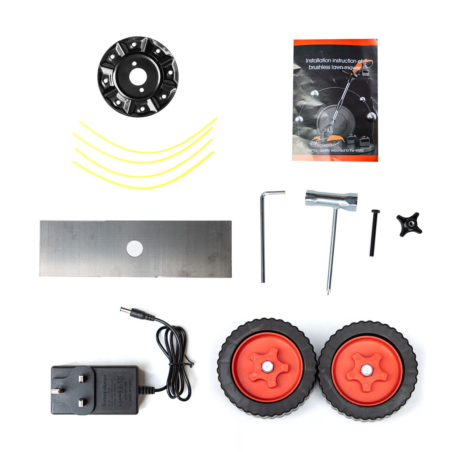 Cordless electric grass trimmer multi-functional brushless
