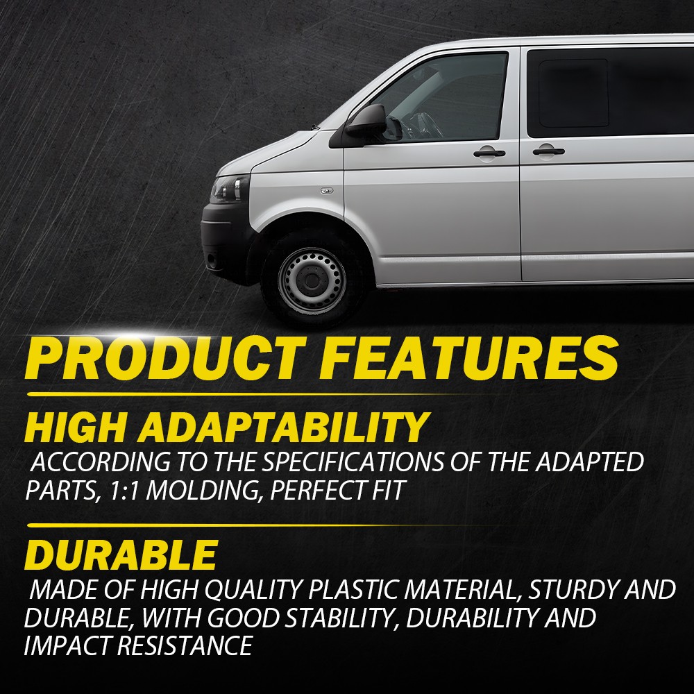 Left & Right Front Interior Door Handle Cover Mount for VW T5 — image 12