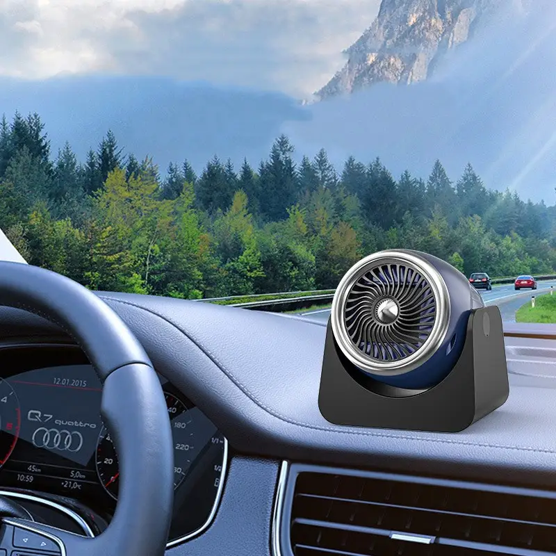 Car Heating Fan 12v Fast Heat Inside The Car Multi-function Fog And Frost Removal