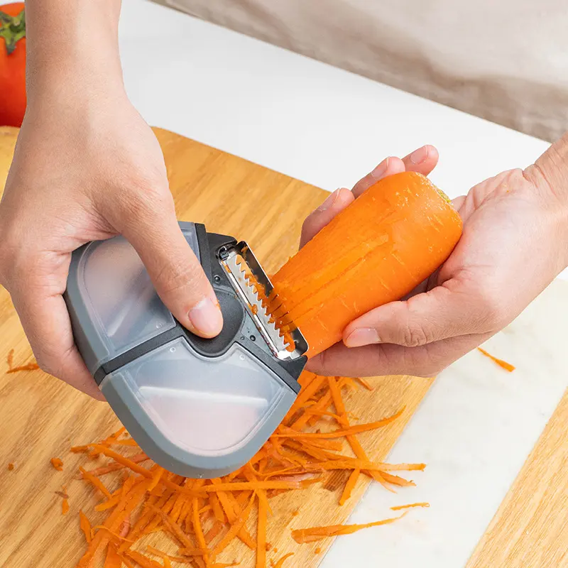 Three-in-one Multi-function Paring Knife Fruit Peeler Potato Melon Planer