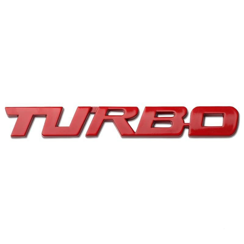 Title 8, SPORTS TURBO Dekoratives Auto-Logo mit Metallic...