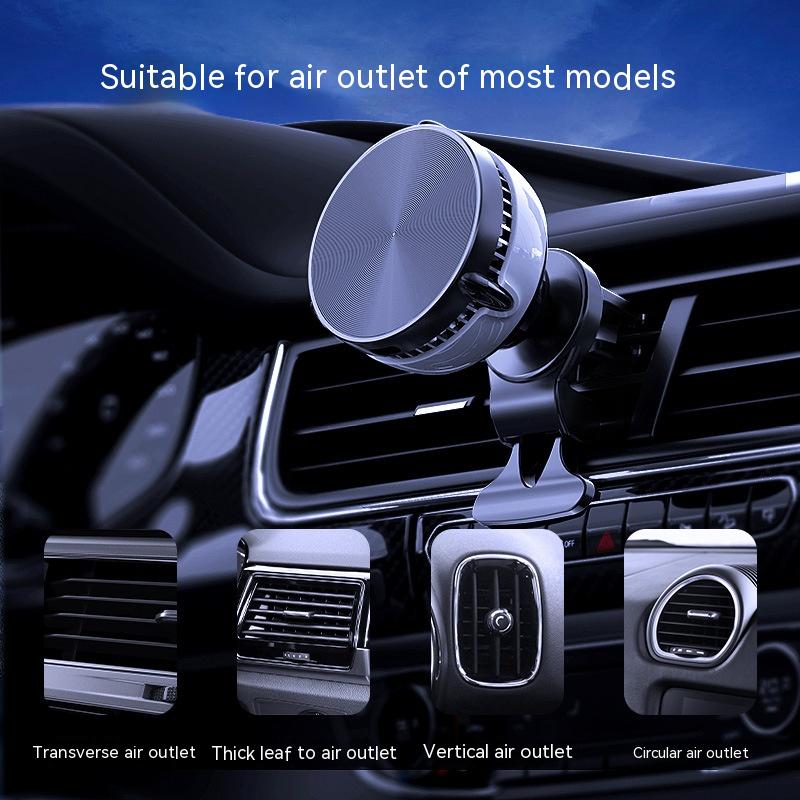 Car Mounted Wireless Charging And Cooling Bracket