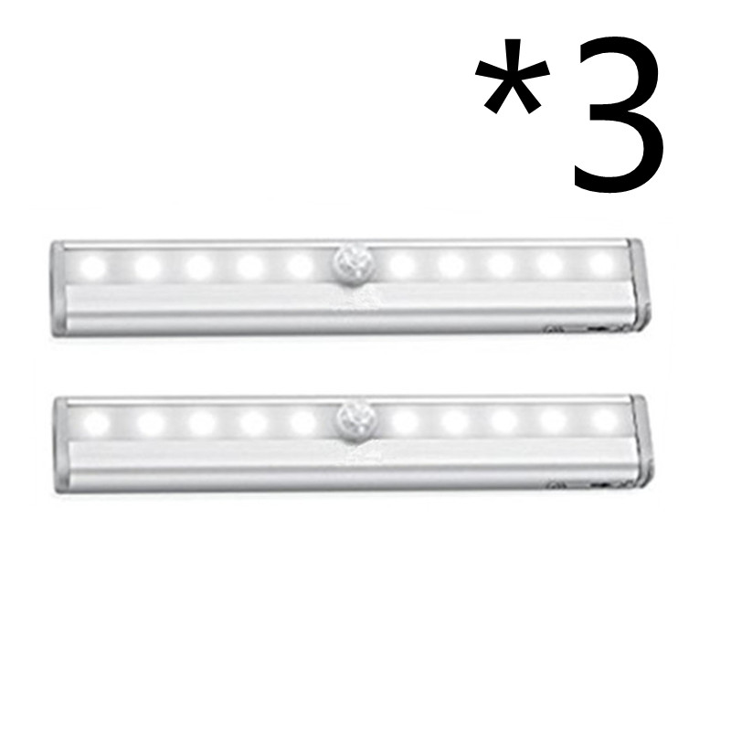 3pcs 10LED