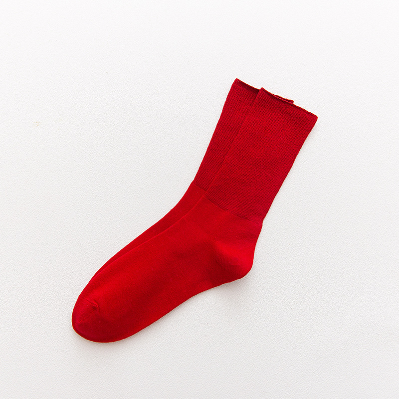 Title 5, Candy color college wind pile socks