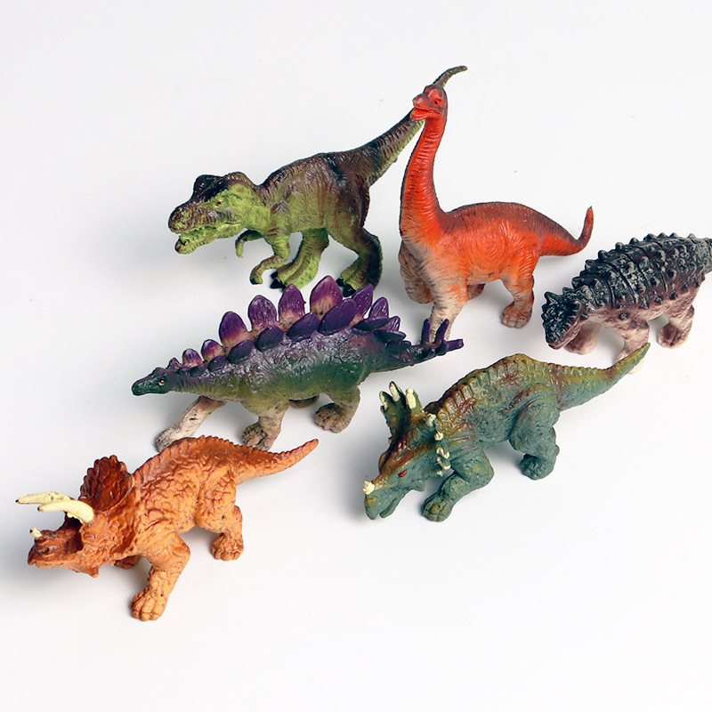 Title 5, Simulation Solid Dinosaur Toy Plastic Model