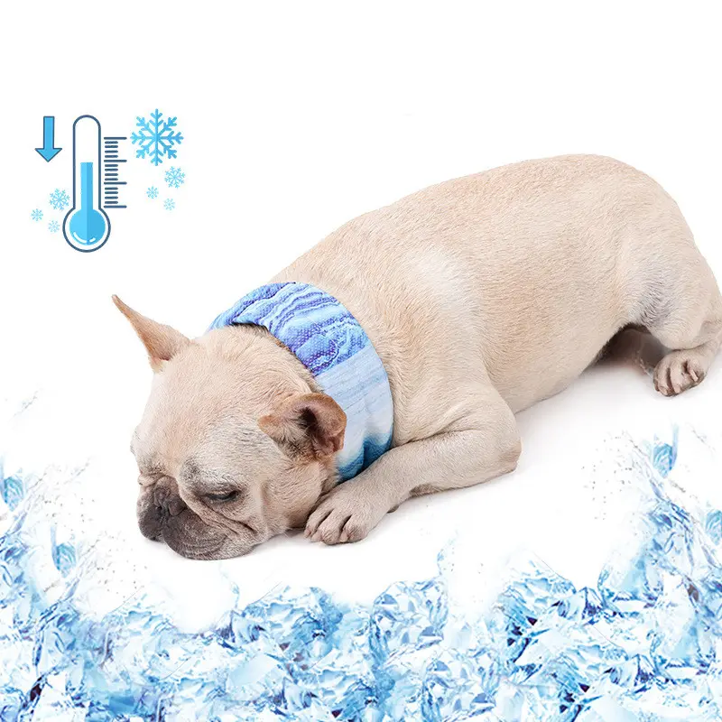 Pet Cooling Ice Scarf Outdoor Heat Relief