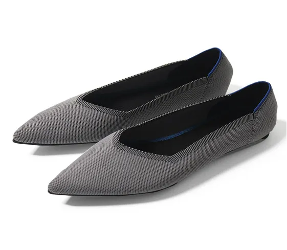 Women's Pointed Toe Casual Woven Flat Shoes Style500818 35 - Shop at LoveMi