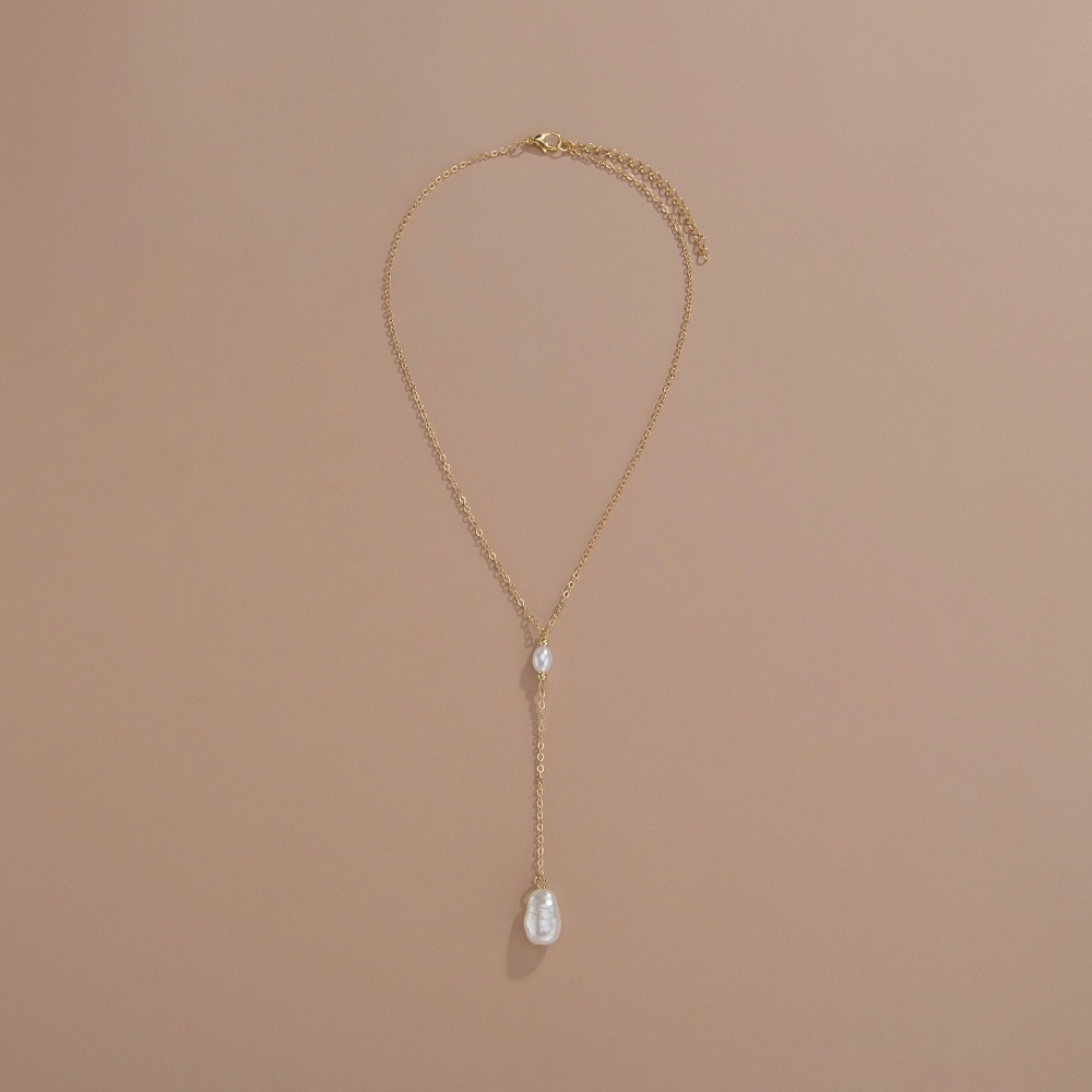 Personalized Ins Style Simple Pearl Pendant Necklace