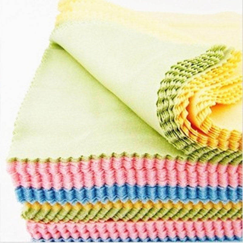10pcs Cleaning Cloth Glasses Screen Sunglasses Phone Lens Microfibre Spectacles