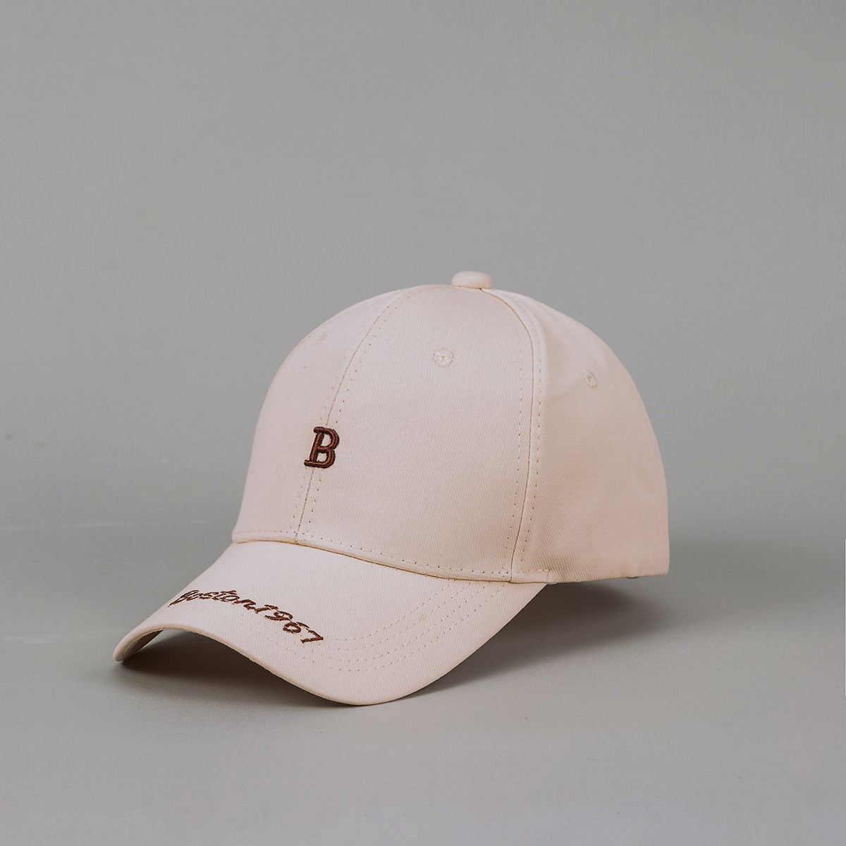 Men's And Women's Embroidered Lettered Eave Baseball Cap With A Stylish And Simple Design. Perfect For Dates, Outings, And Daily Commuting.