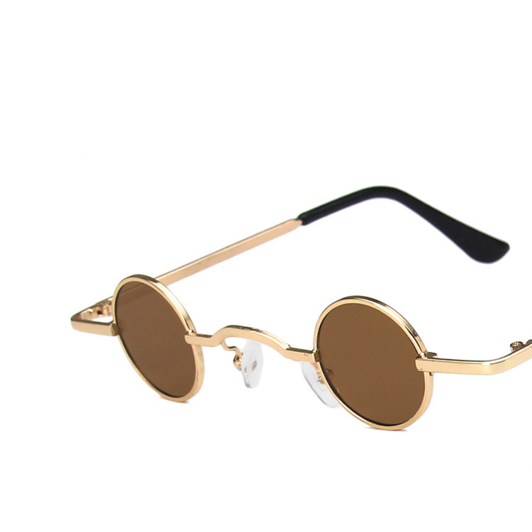 Title 12, Girls Fashion Retro Round Frame Sunglasses