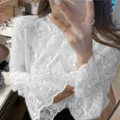 Foreign Dress Fairy Delicate Bottoming Coat Girl - White - View 1