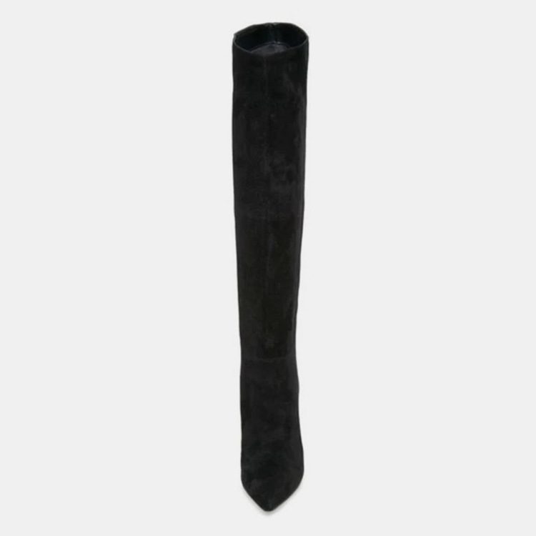 Stiletto Heels Pleated High Over The Knee Boots