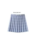 Empty Secas Plaid Skirt-130