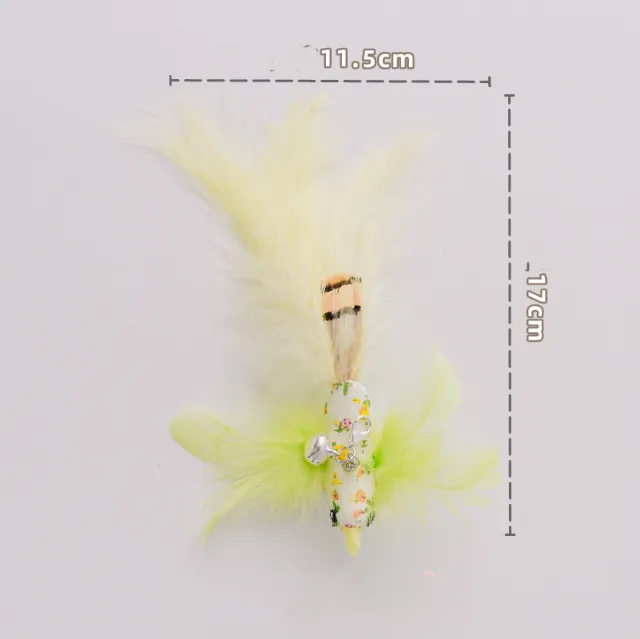 Detachable Wire Rod Sucker Cat Stick Yellow - Shop at LoveMi