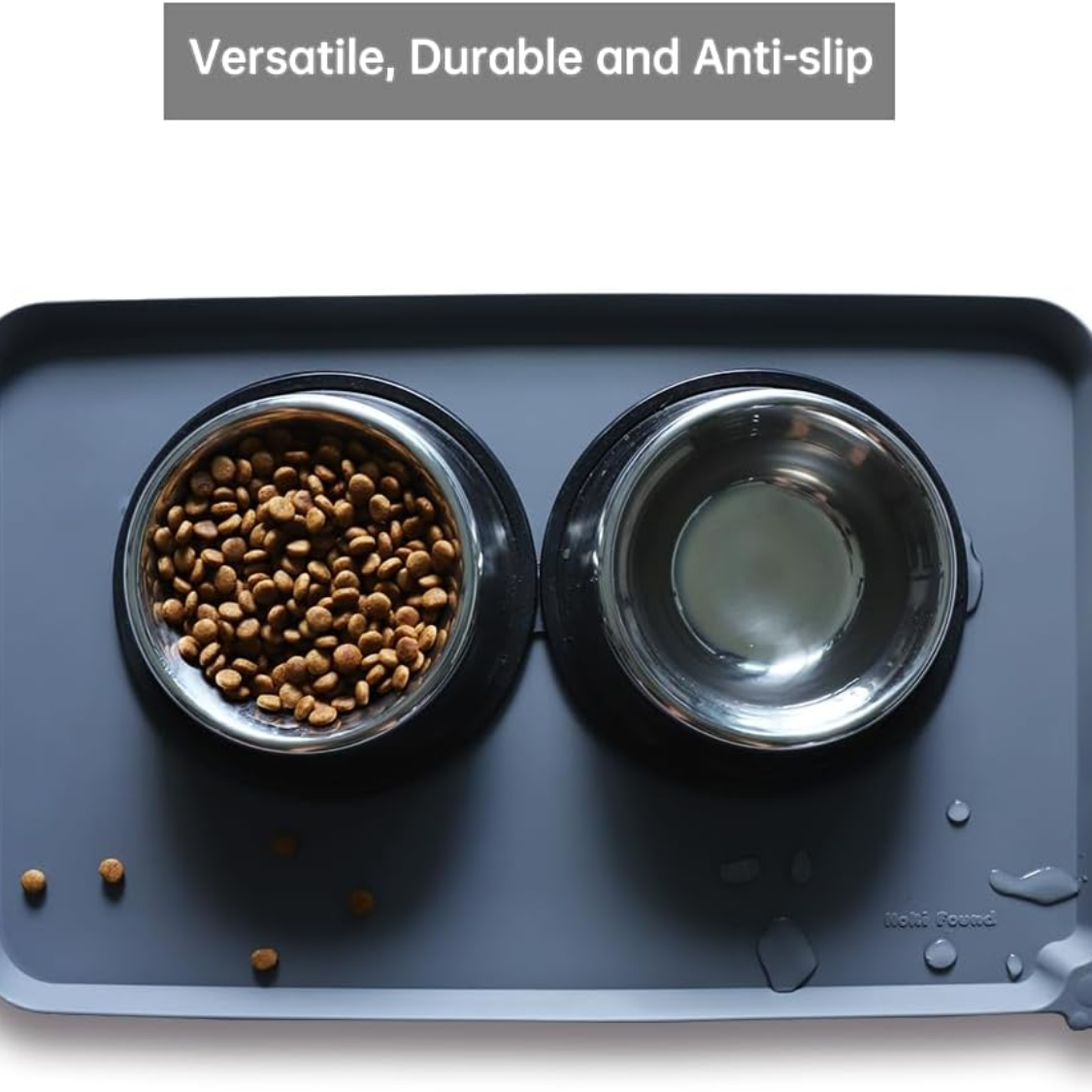 Found Waterproof Pet Feeding Mats With High Lips Multiple Size And Colors For Dogs, Cats  Others G — foto 6
