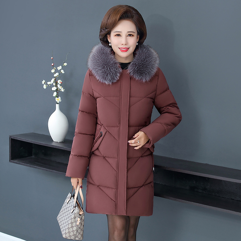 Middle-aged And Elderly Mothers Wear Cotton Quilted Jacket