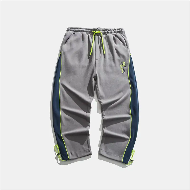 Men's Casual Pants Trendy Japanese Side Stripes