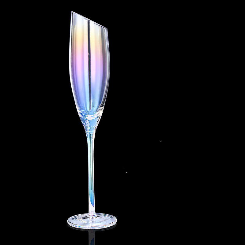 Title 2, Net Red Gradient Colorful Glass Goblet