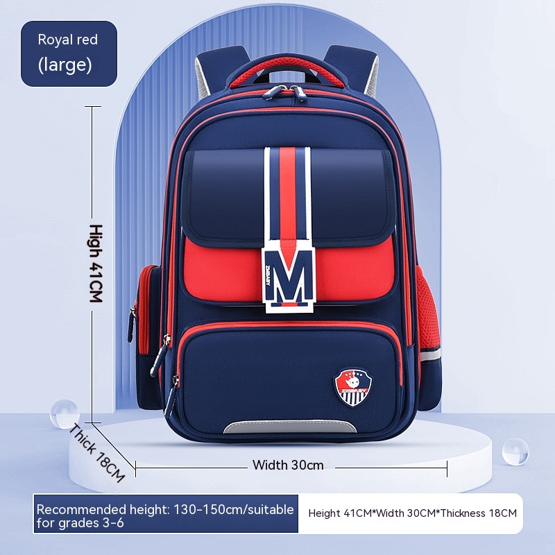Baby Burden Relief Spine Protection Primary School Student Schoolbag Large Capacity Lightweight Children Backpack — foto 10