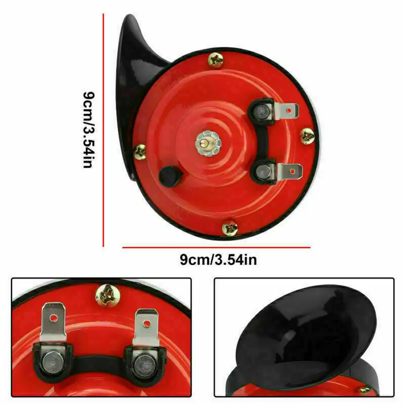 Latest 12V 300DB POWER Loud Train Horn Waterproof Motorcycle Car Truck SUV Boat