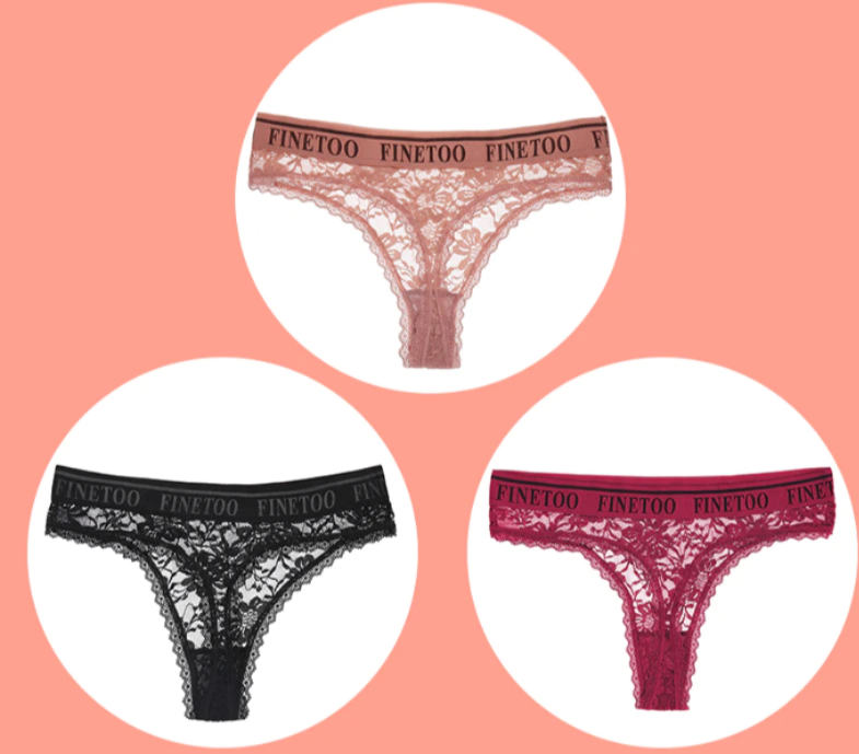 Title 8, String pour femme en dentelle, T-Pants conforta...