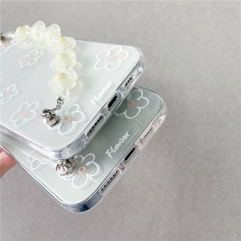 Flower Lanyard Transparent Phone Case - Image 3
