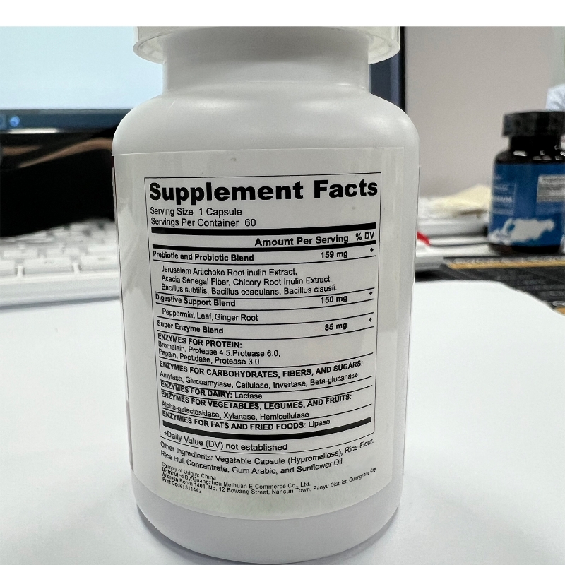 Digestive Enzymes with Probiotics and Gut Health Relief - Beat the Bloat and Say Goodbye to Meal Time Discomfort. Dual Action Relief. Probiotics that Survive the Gut. Science Backed. Safety Assured Standard of Quality.